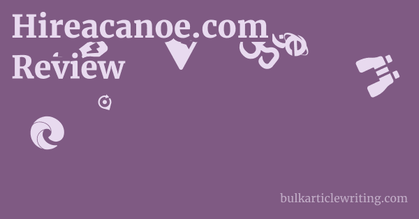 Hireacanoe.com Review 1 by