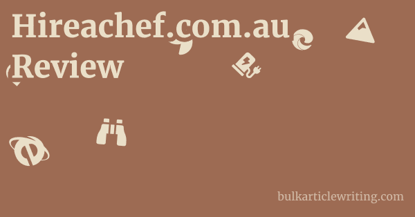 Hireachef.com.au Review 1 by