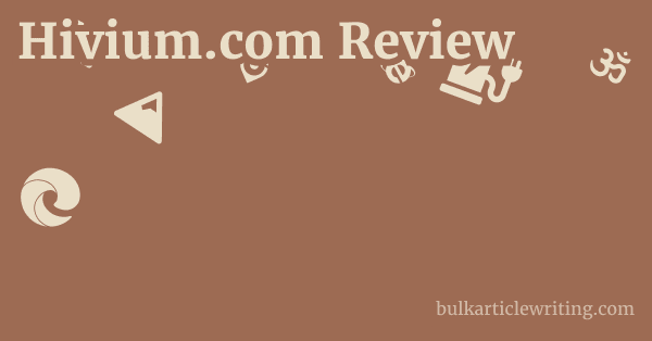 Hivium.com Review 1 by