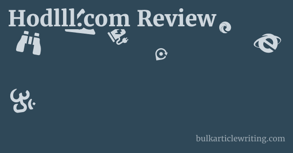 Hodlll.com Review 1 by