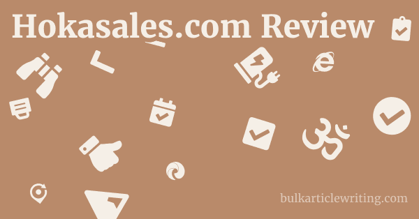 Hokasales.com Review 1 by