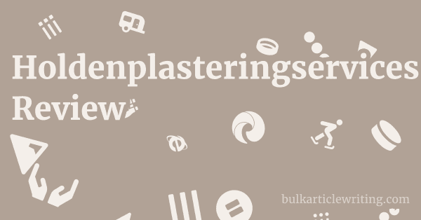Holdenplasteringservices.com Review 1 by Partners