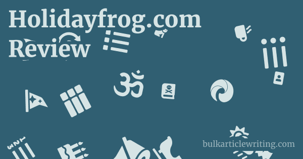 Holidayfrog.com Review 1 by Partners