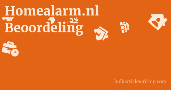 Homealarm.nl Beoordeling 1 by