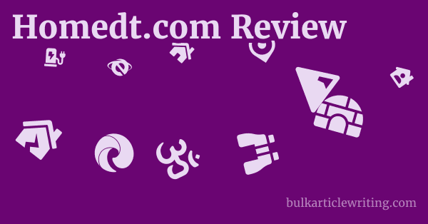 Homedt.com Review 1 by
