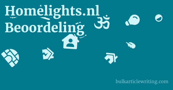 Homelights.nl Beoordeling 1 by