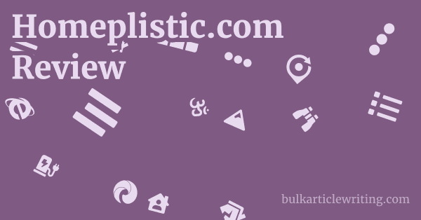 Homeplistic.com Review 1 by