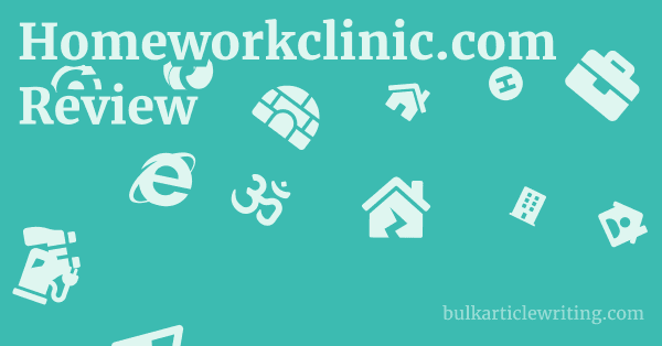 Homeworkclinic.com Review 1 by