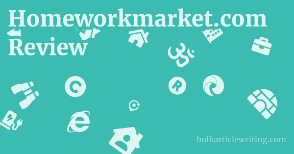 Homeworkmarket.com Review 1 by