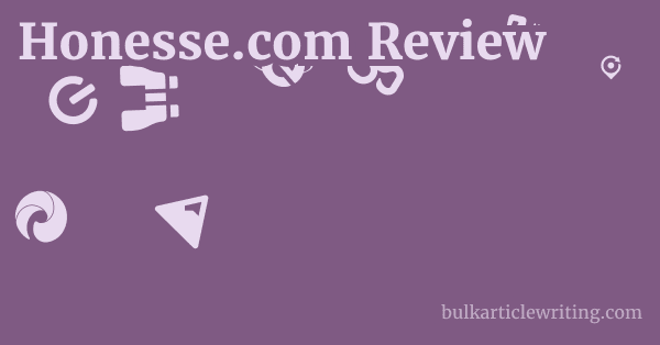 Honesse.com Review 1 by