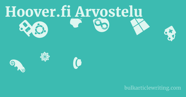 Hoover.fi Arvostelu