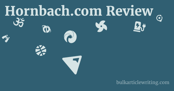 Hornbach.com Review 1 by
