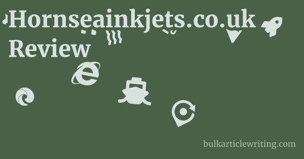 Hornseainkjets.co.uk Review 1 by