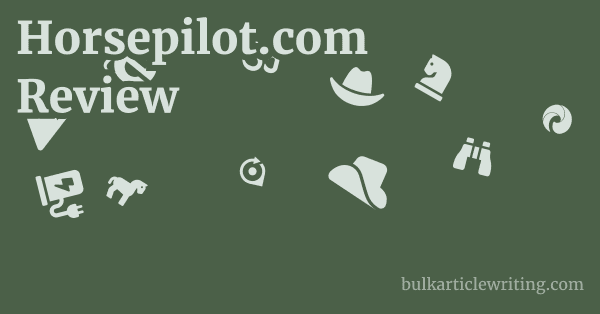 Horsepilot.com Review 1 by