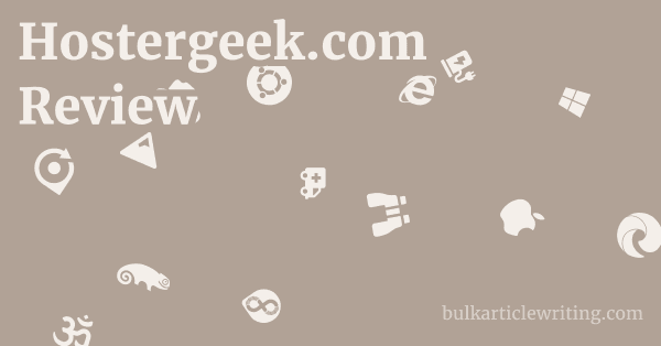 Hostergeek.com Review 1 by