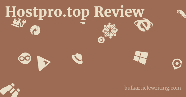 Hostpro.top Review 1 by