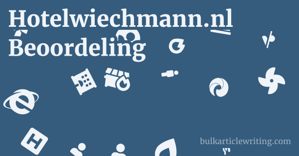 Hotelwiechmann.nl Beoordeling 1 by