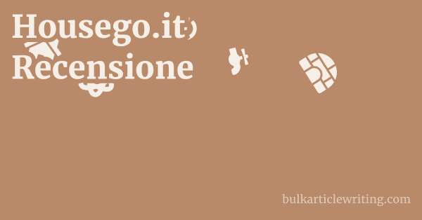 Housego.it Recensione 1 by