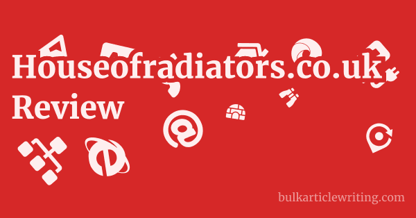 Houseofradiators.co.uk Review 1 by