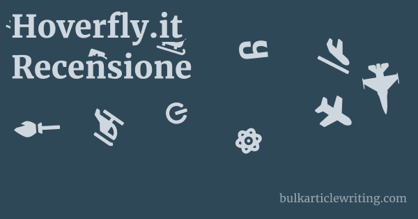 Hoverfly.it Recensione 1 by