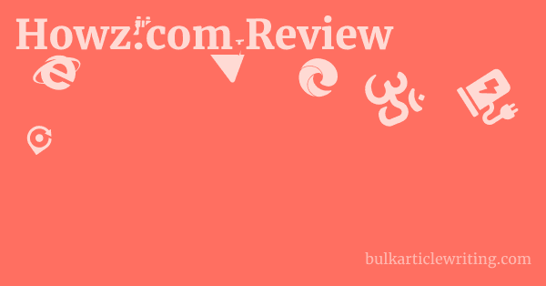 Howz.com Review 1 by