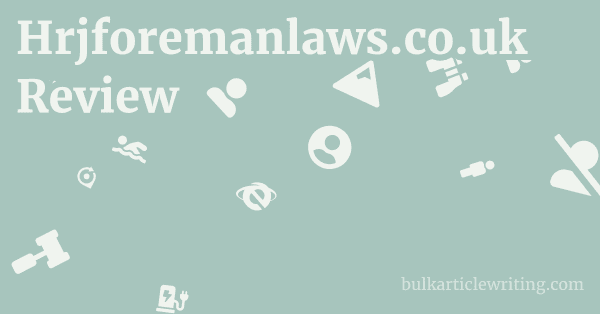 Hrjforemanlaws.co.uk Review 1 by
