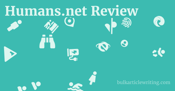 Humans.net Review 1 by