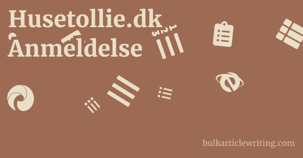 Husetollie.dk Anmeldelse 1 by Partners