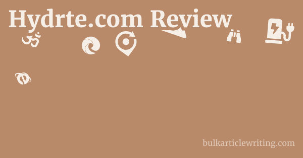 Hydrte.com Review 1 by