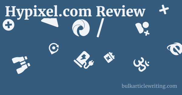 Hypixel.com Review 1 by