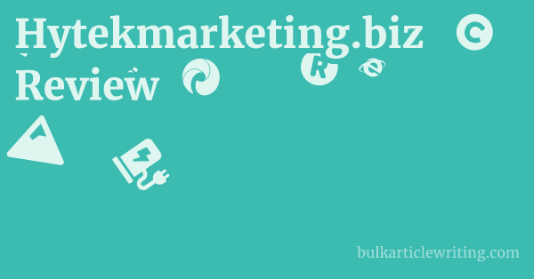 Hytekmarketing.biz Review 1 by