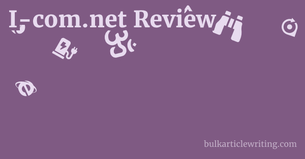 I-com.net Review 1 by
