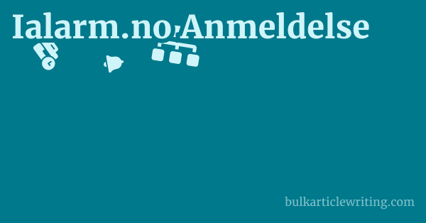Ialarm.no Anmeldelse 1 by Partners
