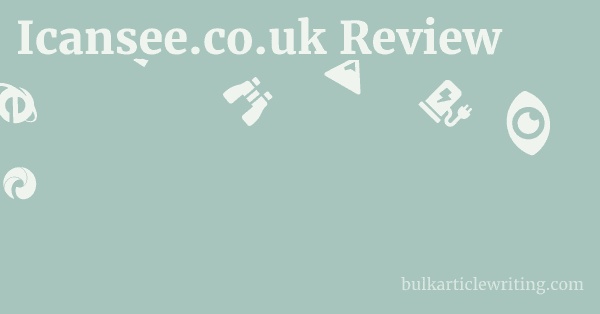 Icansee.co.uk Review 1 by