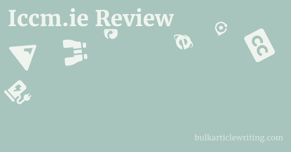 Iccm.ie Review 1 by