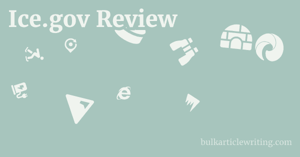 Ice.gov Review 1 by