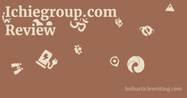 Ichiegroup.com Review 1 by