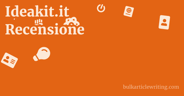 Ideakit.it Recensione 1 by