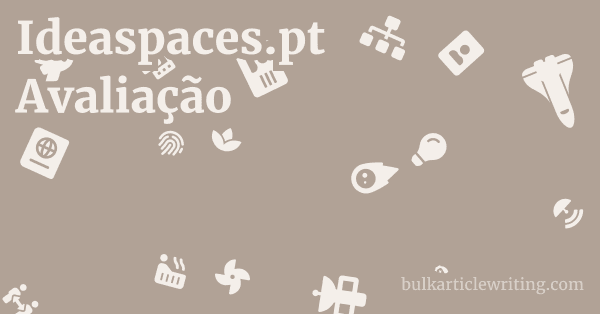 Ideaspaces.pt Avaliação 1 by