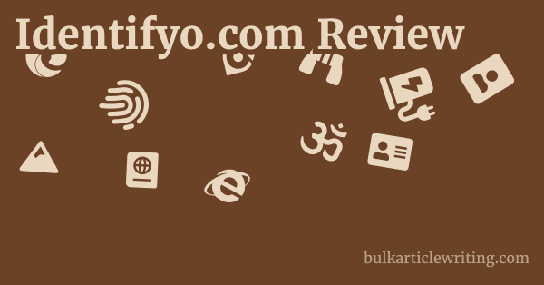 Identifyo.com Review 1 by