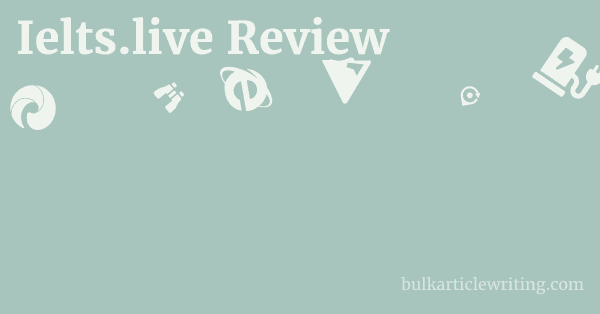 Ielts.live Review 1 by