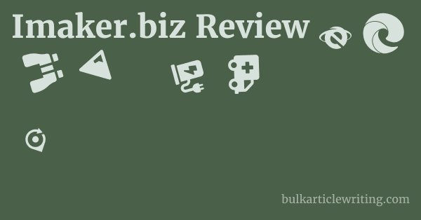 Imaker.biz Review 1 by