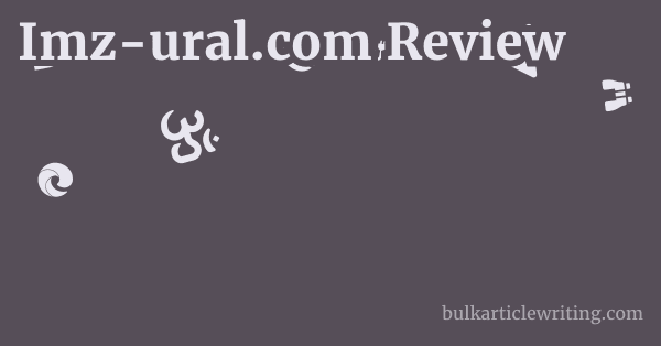 Imz-ural.com Review 1 by