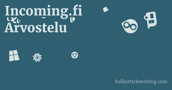 Incoming.fi Arvostelu 1 by