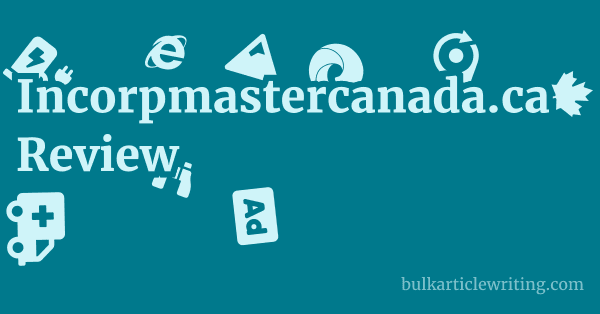 Incorpmastercanada.ca Review 1 by Partners