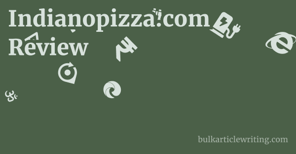Indianopizza.com Review 1 by