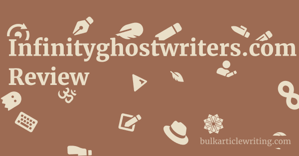 Infinityghostwriters.com Review 1 by