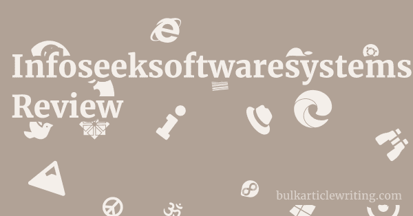 Infoseeksoftwaresystems.com Review 1 by