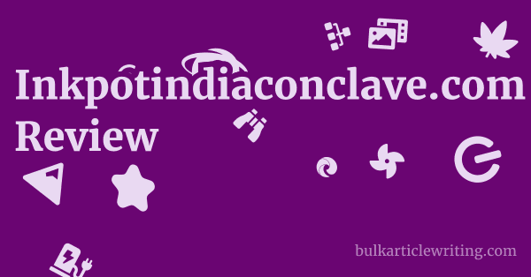 Inkpotindiaconclave.com Review 1 by