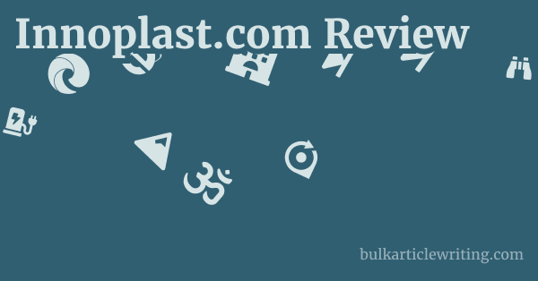 Innoplast.com Review 1 by